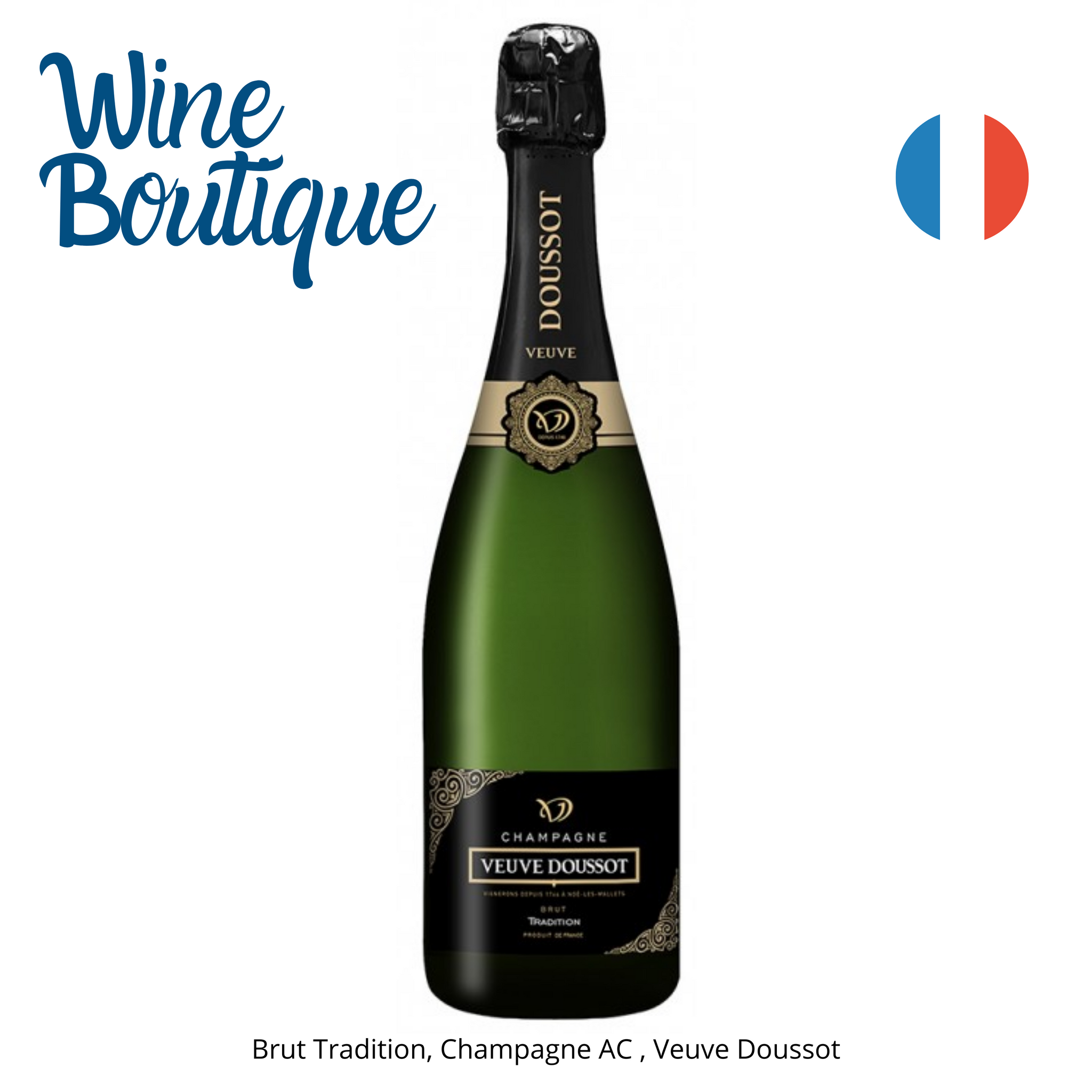 , Doussot Tradition, wineboutique Veuve AC Brut – Champagne